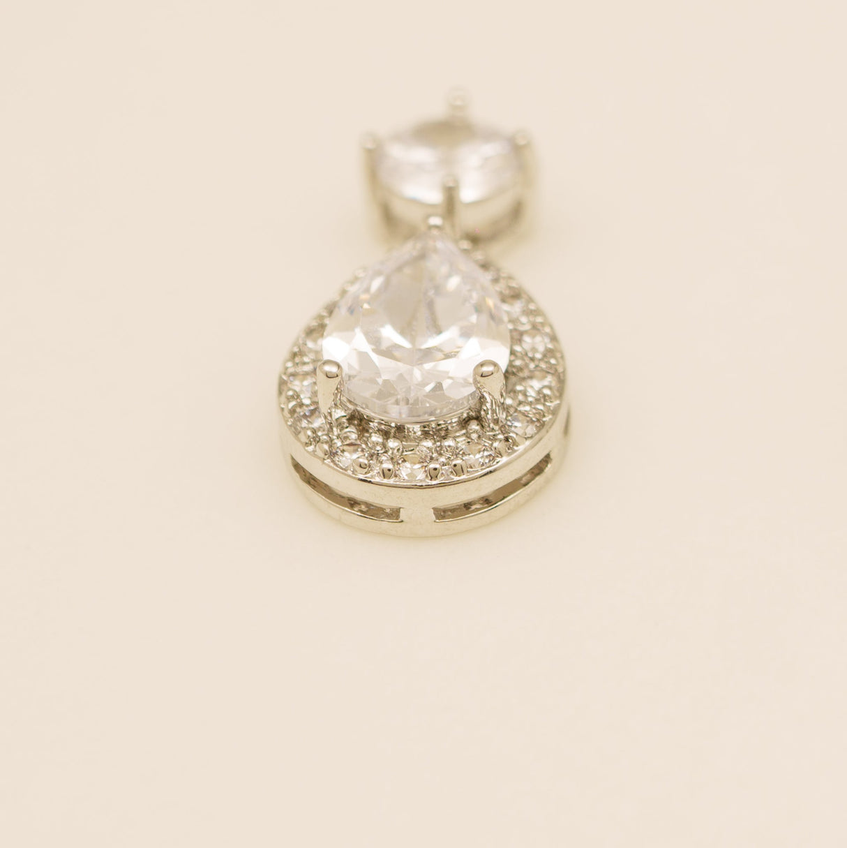 Club Classic Crystal Wedding Jewellery Set in Silver photo 4