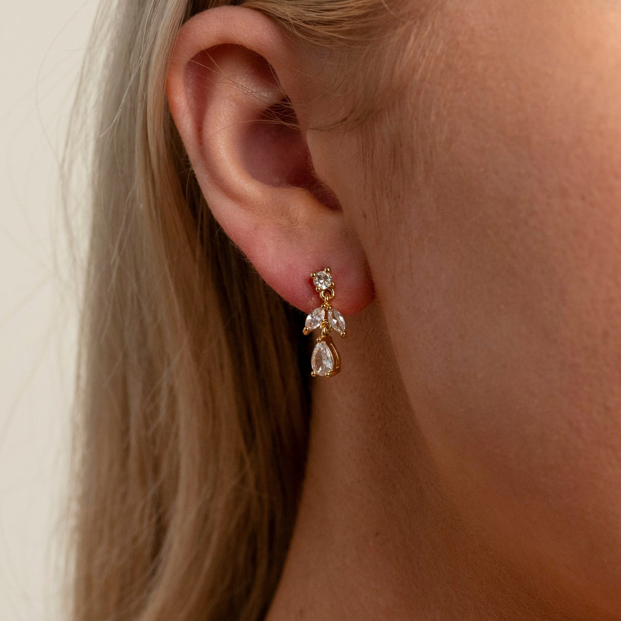 Wedding Fairy Belle Gold Earring 1