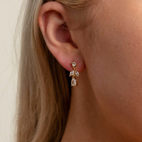 Wedding Fairy Belle Gold Earring 1