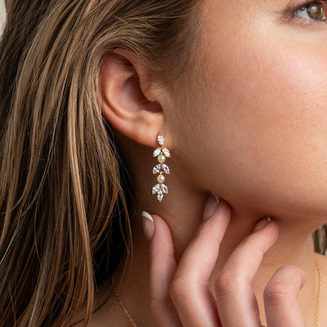 Wedding Fairy Fliss Gold Earring 4