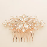 Gatsby Vintage Inspired Wedding Hair Comb / Rose Gold