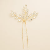 Elinor Crystal Spray Wedding Hair Pins / Gold