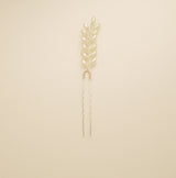 Pampas Style Pearl Sprigs Wedding Hair Pins / Silver