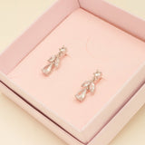 Belle Crystal Wedding Jewellery Set / Silver