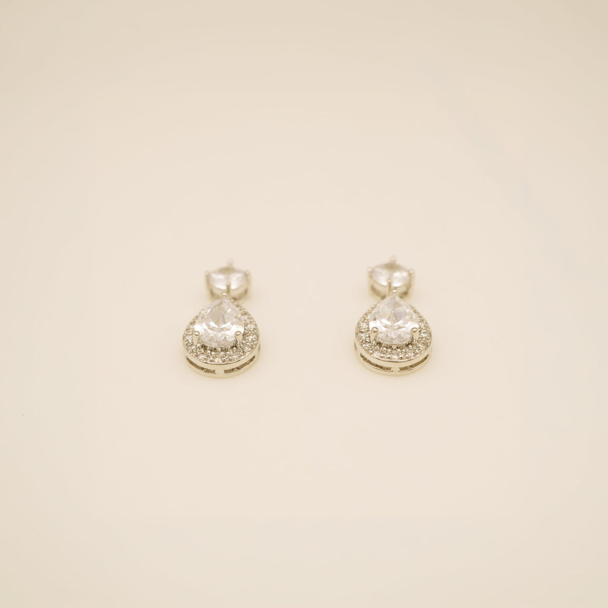 Club Classic Crystal Wedding Jewellery Set in Silver photo 7