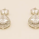 Club Classic Crystal Wedding Jewellery Set in Silver photo 8