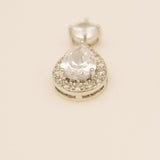 Club Classic Crystal Wedding Jewellery Set in Silver photo 4
