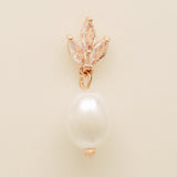 Coco Pearl and Crystal Drop Jewellery Set / Rose Gold
