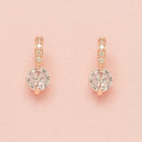 Elegant Wishes Crystal Wedding Jewellery Set / Rose Gold
