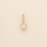 Elegant Wishes Crystal Wedding Jewellery Set / Rose Gold
