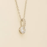 Elegant Wishes Crystal Wedding Jewellery Set / Silver