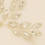 Elinor Crystal Spray Wedding Hair Pins in Silver photo 8