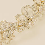 Fashionista Belle Crystal Bridal Headband in Silver photo 3