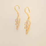 Fearne Crystal Wedding Earrings / Gold