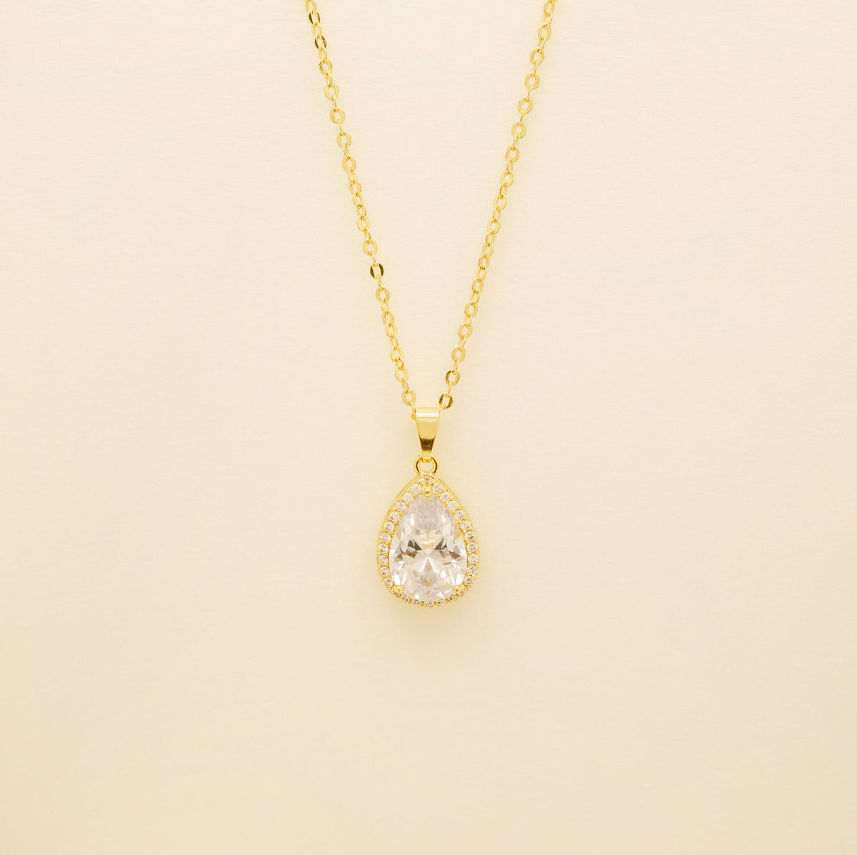 Jessica Crystal Wedding Jewellery Set in Gold photo 3
