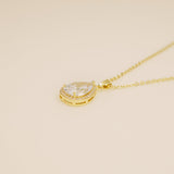 Jessica Crystal Wedding Jewellery Set in Gold photo 5