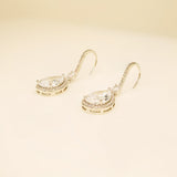 Jessica Crystal Wedding Jewellery Set in Silver photo 9