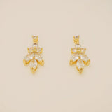 Lily Crystal Bridal Jewellery Set / Gold