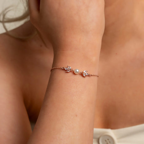 Wedding Fairy Amelia Rose Gold Bracelet 3