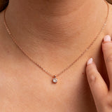 Wedding Fairy Annie Rose Gold Necklace 3