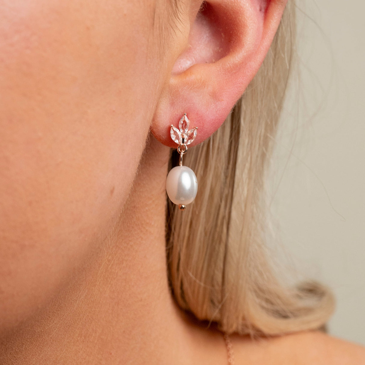 Coco Rose Gold earrings