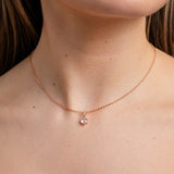 Elegant Wishes Crystal Wedding Jewellery Set / Rose Gold