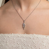 Fearne Crystal Wedding Jewellery Set / Silver