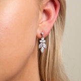 Lily Crystal Bridal Jewellery Set in Silver photo 7