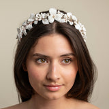 Wedding Fairy Poppy Rose Gold Headband 2