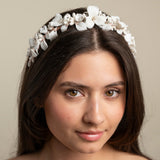 Wedding Fairy Poppy Rose Gold Headband 4